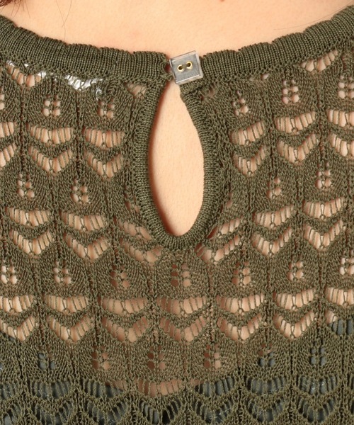 archives（アルシーヴ）の「アイレットマーメイドワンピース（ワンピース・レディース・オフホワイト/カーキ/ピンクベージュ・MEDIUM）」の18枚目の写真