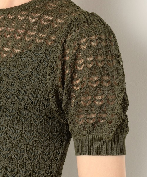 archives（アルシーヴ）の「アイレットマーメイドワンピース（ワンピース・レディース・オフホワイト/カーキ/ピンクベージュ・MEDIUM）」の17枚目の写真