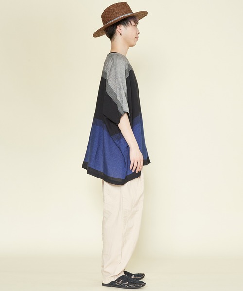 チャイハネ（チャイハネ）の「【チャイハネ】yul 旅するビッグシルエットトップス（その他トップス・レディース・ブルー/カーキ/レッド・FREE）」の9枚目の写真