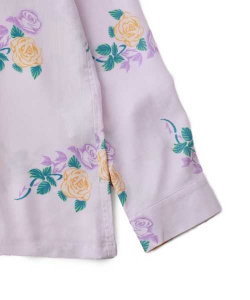 F-LAGSTUF-F(フラグスタフ)の「【F-LAGSTUF-F】ROSE L/S SHIRTS / 20SS-FS-33(シャツ/ブラウス・メンズ・ブラック/パープル・MEDIUM/LARGE)」の11枚目の写真