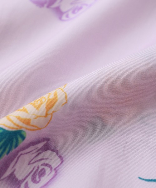 F-LAGSTUF-F(フラグスタフ)の「【F-LAGSTUF-F】ROSE L/S SHIRTS / 20SS-FS-33(シャツ/ブラウス・メンズ・ブラック/パープル・MEDIUM/LARGE)」の8枚目の写真