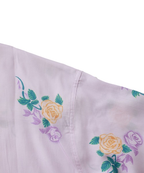 F-LAGSTUF-F(フラグスタフ)の「【F-LAGSTUF-F】ROSE L/S SHIRTS / 20SS-FS-33(シャツ/ブラウス・メンズ・ブラック/パープル・MEDIUM/LARGE)」の4枚目の写真