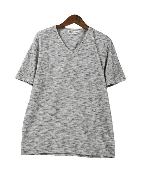 LUXSTYLE（ラグスタイル）の「MIX天竺Tシャツ（Tシャツ/カットソー・メンズ・ネイビー/ブラック/レッド・M/L/XL）」の11枚目の写真