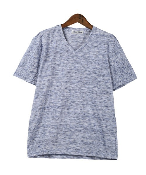 LUXSTYLE（ラグスタイル）の「MIX天竺Tシャツ（Tシャツ/カットソー・メンズ・ネイビー/ブラック/レッド・M/L/XL）」の12枚目の写真