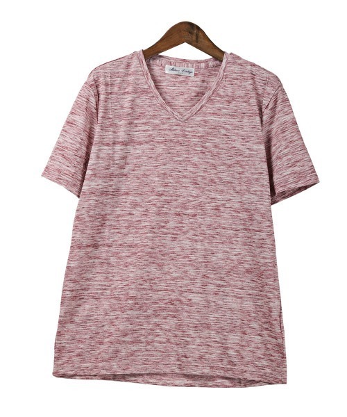 LUXSTYLE（ラグスタイル）の「MIX天竺Tシャツ（Tシャツ/カットソー・メンズ・ネイビー/ブラック/レッド・M/L/XL）」の13枚目の写真