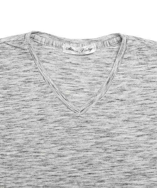 LUXSTYLE（ラグスタイル）の「MIX天竺Tシャツ（Tシャツ/カットソー・メンズ・ネイビー/ブラック/レッド・M/L/XL）」の17枚目の写真