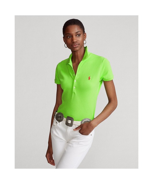 スリム フィット ストレッチ ポロシャツ（ポロシャツ）｜POLO RALPH LAUREN（ポロ ラルフ ローレン）