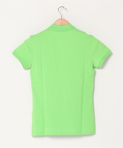 POLO RALPH LAUREN(ポロ ラルフ ローレン)の「スリム フィット ストレッチ ポロシャツ(ポロシャツ・レディース・グリーン・X-LARGE/LARGE/MEDIUM/X-SMALL/SMALL)」の8枚目の写真
