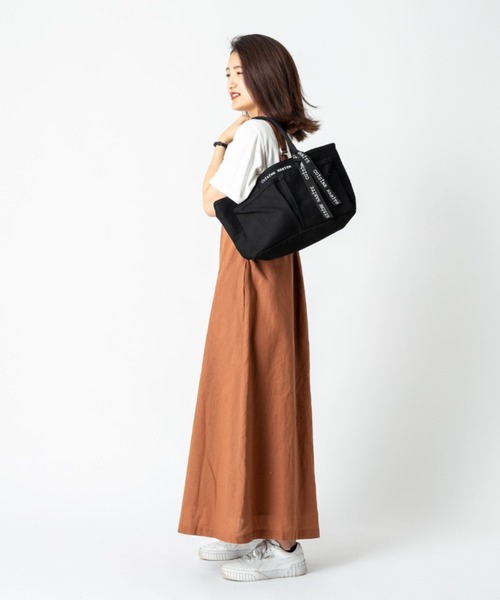 CUISINE HABITS(クイジーヌハビッツ)の「ソトポケTOTEBAG / トートバッグ(トートバッグ・レディース・アイボリー/グレー/ブラック/ホワイト系その他/ブルー・フリー)」の12枚目の写真