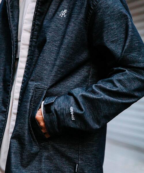 Gramicci（グラミチ）の「別注 [ グラミチ ] SC GRAMICCI  GLR アメリカン 別珍 フード ジャケット（マウンテンパーカー・メンズ・ベージュ/ネイビー/ダークブラウン・L/M/S）」の11枚目の写真