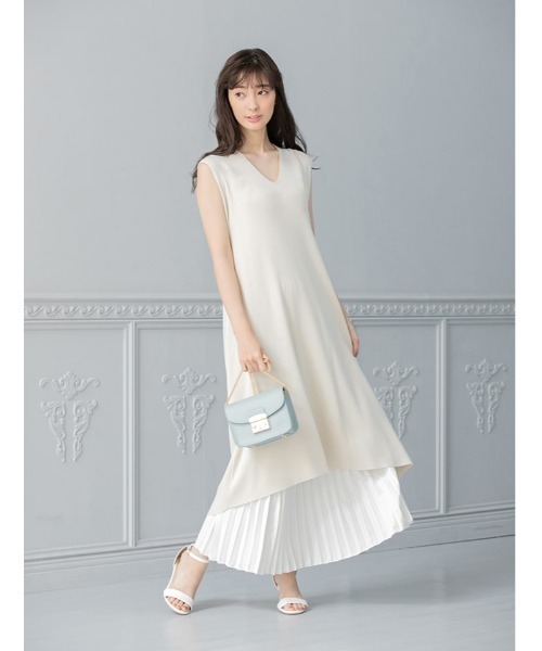 fifth（フィフス）の「カラープリーツミディースカート（スカート・レディース・ホワイト/スモークピンク/ミント・MEDIUM）」の11枚目の写真