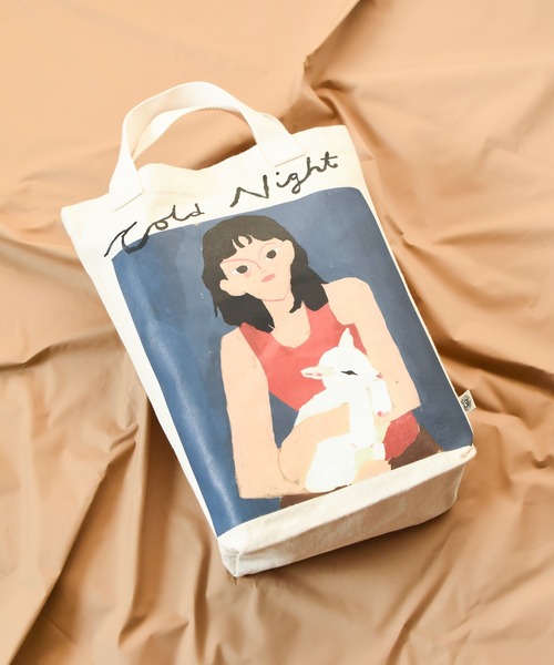 【セール】【8】【Little sunny bite（リトルサニーバイト）】Charlotte mei x little sunny bite little girl tote bag（トートバッグ）｜Little sunny bite（リトルサニーバイト）