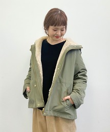 earth music&ecology | 3wayマウンテンパーカー(ショート) ＊(マウンテンパーカー)
