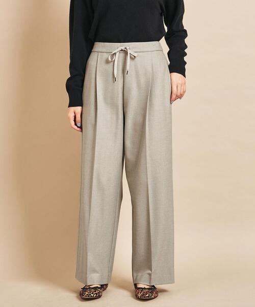 BEAUTY&YOUTH UNITED ARROWS（ビューティーアンドユースユナイテッドアローズ）の「BY∴ TRタックイージーワイドパンツ -ウォッシャブル- ◆（その他パンツ・レディース・ベージュ/イエロー・M/S）」の15枚目の写真