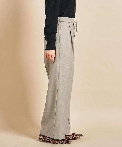 BEAUTY&YOUTH UNITED ARROWS（ビューティーアンドユースユナイテッドアローズ）の「BY∴ TRタックイージーワイドパンツ -ウォッシャブル- ◆（その他パンツ・レディース・ベージュ/イエロー・M/S）」の16枚目の写真