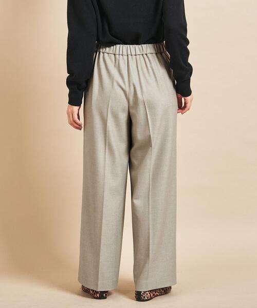 BEAUTY&YOUTH UNITED ARROWS（ビューティーアンドユースユナイテッドアローズ）の「BY∴ TRタックイージーワイドパンツ -ウォッシャブル- ◆（その他パンツ・レディース・ベージュ/イエロー・M/S）」の17枚目の写真
