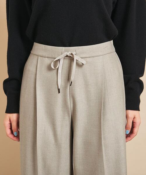 BEAUTY&YOUTH UNITED ARROWS（ビューティーアンドユースユナイテッドアローズ）の「BY∴ TRタックイージーワイドパンツ -ウォッシャブル- ◆（その他パンツ・レディース・ベージュ/イエロー・M/S）」の18枚目の写真