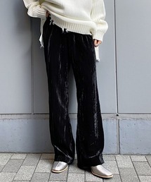 PAGEBOY | クラッシュベロアルーズパンツ(その他パンツ)