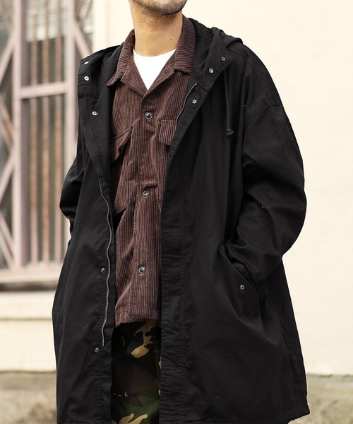 セール ツイル ビッグシルエット オーバーサイズ モッズコート モッズコート Jiggys Shop ジギーズショップ のファッション通販 Zozotown