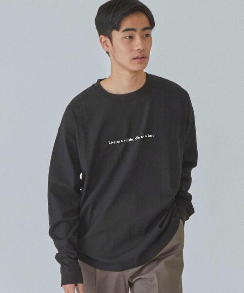 BRANDALISED（ブランダライズド）の「★★ 別注 [ ブランダライズド ] BRANDALISED GLR photo ロンT 男女兼用 ユニセックス（Tシャツ/カットソー・メンズ・ベージュ/ライトブルー/ブラック/ホワイト・L/S/M）」の2枚目の写真