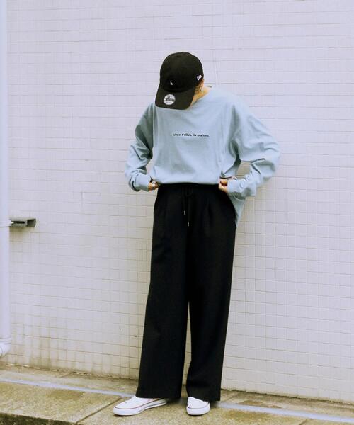 BRANDALISED（ブランダライズド）の「★★ 別注 [ ブランダライズド ] BRANDALISED GLR photo ロンT 男女兼用 ユニセックス（Tシャツ/カットソー・メンズ・ベージュ/ライトブルー/ブラック/ホワイト・L/S/M）」の19枚目の写真