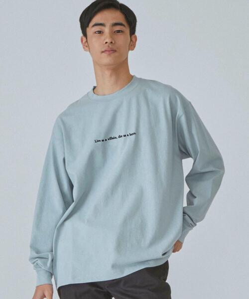 BRANDALISED（ブランダライズド）の「★★ 別注 [ ブランダライズド ] BRANDALISED GLR photo ロンT 男女兼用 ユニセックス（Tシャツ/カットソー・メンズ・ベージュ/ライトブルー/ブラック/ホワイト・L/S/M）」の6枚目の写真