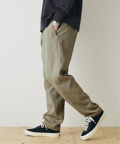 JOURNAL STANDARD(ジャーナルスタンダード)の「ポリエステル カルゼ 1タック シェフパンツ(その他パンツ・メンズ・ブラック/ベージュ/ブラウン/ブラウン系その他・SMALL/MEDIUM/LARGE)」の4枚目の写真