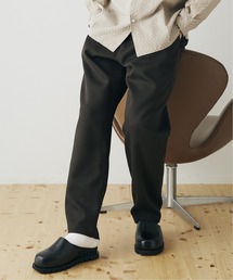 ポリエステル カルゼ 1タック シェフパンツ
