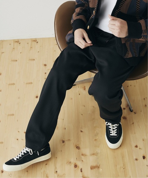 JOURNAL STANDARD(ジャーナルスタンダード)の「ポリエステル カルゼ 1タック シェフパンツ(その他パンツ・メンズ・ブラック/ベージュ/ブラウン/ブラウン系その他・SMALL/MEDIUM/LARGE)」の2枚目の写真