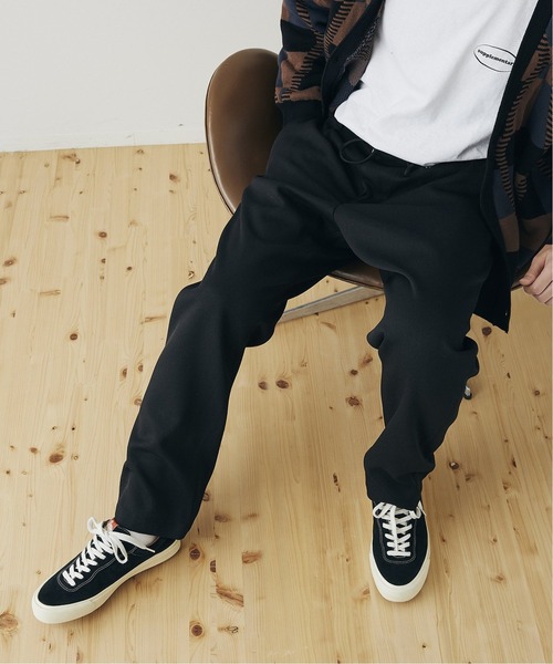 JOURNAL STANDARD(ジャーナルスタンダード)の「ポリエステル カルゼ 1タック シェフパンツ(その他パンツ・メンズ・ブラック/ベージュ/ブラウン/ブラウン系その他・SMALL/MEDIUM/LARGE)」の7枚目の写真
