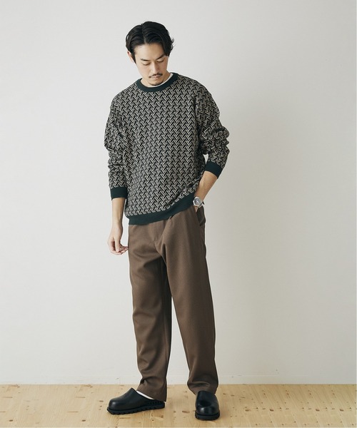 JOURNAL STANDARD(ジャーナルスタンダード)の「ポリエステル カルゼ 1タック シェフパンツ(その他パンツ・メンズ・ブラック/ベージュ/ブラウン/ブラウン系その他・SMALL/MEDIUM/LARGE)」の19枚目の写真