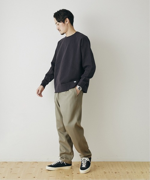 JOURNAL STANDARD(ジャーナルスタンダード)の「ポリエステル カルゼ 1タック シェフパンツ(その他パンツ・メンズ・ブラック/ベージュ/ブラウン/ブラウン系その他・SMALL/MEDIUM/LARGE)」の10枚目の写真