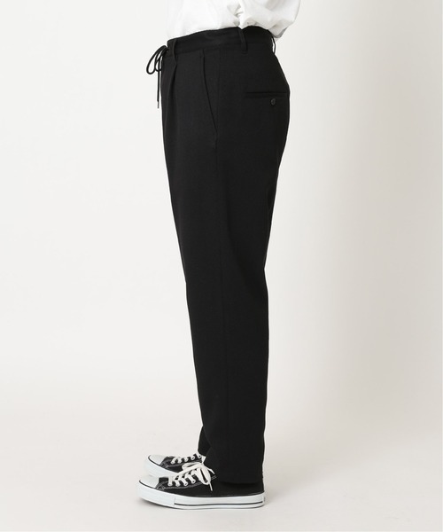 JOURNAL STANDARD(ジャーナルスタンダード)の「ポリエステル カルゼ 1タック シェフパンツ(その他パンツ・メンズ・ブラック/ベージュ/ブラウン/ブラウン系その他・SMALL/MEDIUM/LARGE)」の17枚目の写真