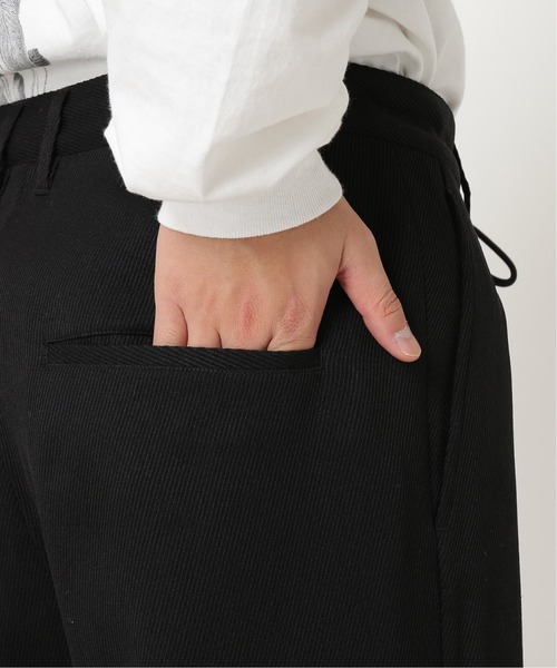 JOURNAL STANDARD(ジャーナルスタンダード)の「ポリエステル カルゼ 1タック シェフパンツ(その他パンツ・メンズ・ブラック/ベージュ/ブラウン/ブラウン系その他・SMALL/MEDIUM/LARGE)」の22枚目の写真