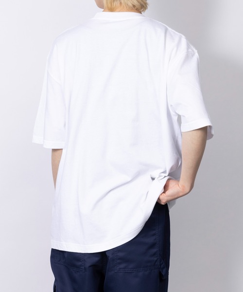 Printstar(プリントスター)の「【printstar】5.6オンス プレミアムコットン ヘビーウェイトビッグTシャツ オーバーサイズTシャツ 半袖 無地Tシャツ ユニセックス 00113(Tシャツ/カットソー・メンズ・ブラック/ホワイト/サンドベージュ/ライトベージュ/グレイッシュブルー・M/S/L/XL)」の15枚目の写真