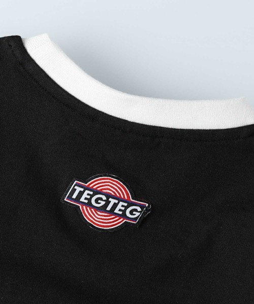 Right-on（ライトオン）の「TEGTEG lovely2】 ドルマンロンT（Tシャツ/カットソー・キッズ・ライラック/ホワイト・105/120/130/140/155）」の11枚目の写真