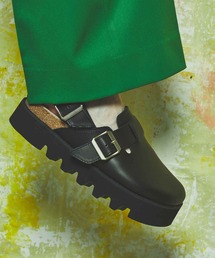 MAISON SPECIAL | 《ユニセックスアイテム》【SPECIAL SHOES FACTORY コラボ】東京産コルクドッキング厚底サボサンダル 【MAISON SPECIAL/メゾンスペシャル】(サンダル)