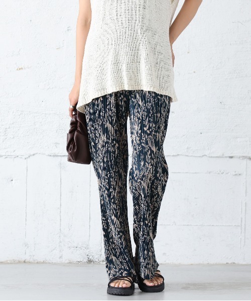 SUGAR BISKET（シュガービスケット）の「セルフカット リブパンツ（その他パンツ・レディース・ミント/イエロー/モカ/ベージュ/ブラック/ピンク/ブルー系その他/グレー系その他/ピンク系その他/パープル系その他/グリーン系その他/ライトグレー/パープル/スカイブルー/ブラック系その他/グリーン系その他2/ブルー系その他2/ベージュ系その他/ブラウン/ブラック系その他2/ブルー系その他3/ブルー系その他4/ブラウン系その他3/グレー系その他3・M/L）」の13枚目の写真