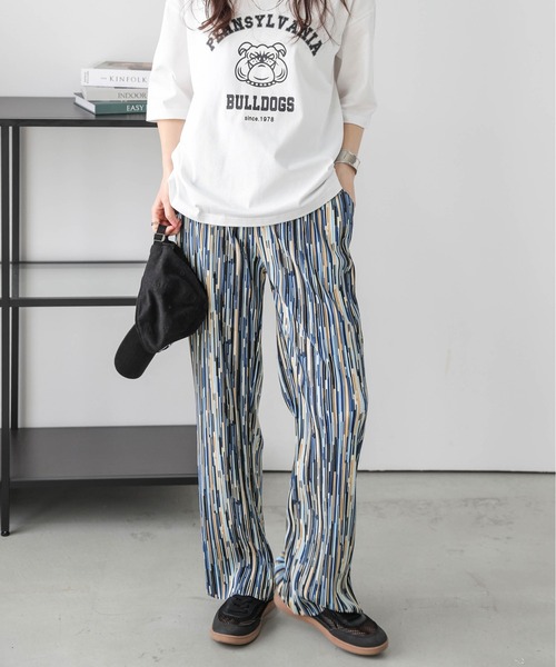 SUGAR BISKET（シュガービスケット）の「セルフカット リブパンツ（その他パンツ・レディース・ミント/イエロー/モカ/ベージュ/ブラック/ピンク/ブルー系その他/グレー系その他/ピンク系その他/パープル系その他/グリーン系その他/ライトグレー/パープル/スカイブルー/ブラック系その他/グリーン系その他2/ブルー系その他2/ベージュ系その他/ブラウン/ブラック系その他2/ブルー系その他3/ブルー系その他4/ブラウン系その他3/グレー系その他3・M/L）」の19枚目の写真