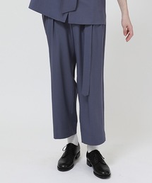 【CULLNI】EX.BELTED WIDE PANTS