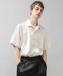 【BESPOKE TOKYO】COVER CLOTH OPEN COLLAR S/S SHIRT