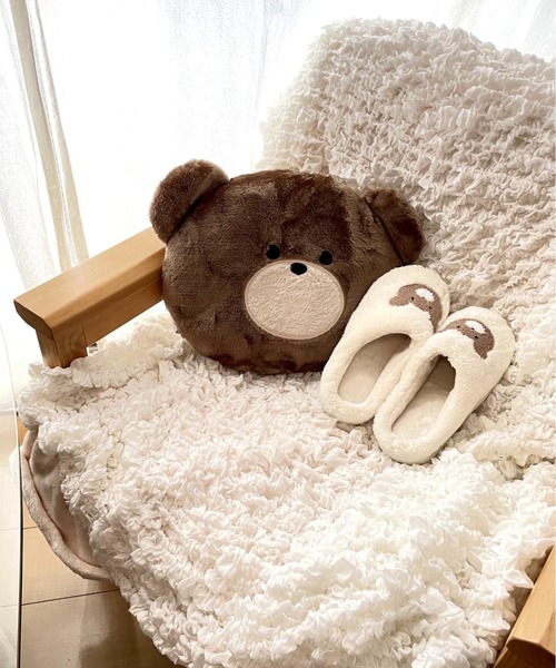 WEGO(ウィゴー)の「WEGO/ベアスリッパ(ルームシューズ/スリッパ・レディース・ホワイト・FREE)」の4枚目の写真