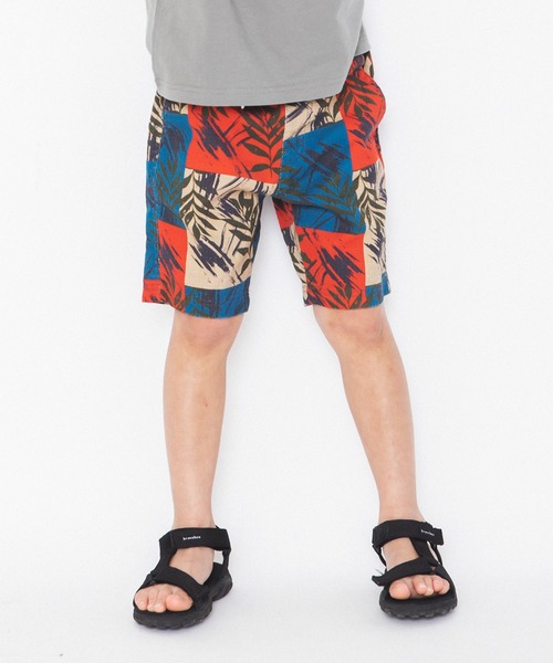 RADCHAP（ラッドチャップ）の「【爽パン】ボタニカル柄プリントハーフパンツ（その他パンツ・キッズ・レッド/ブルー・130cm/140cm/100cm/120cm/110cm/90cm/150cm）」の7枚目の写真