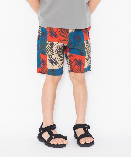 RADCHAP（ラッドチャップ）の「【爽パン】ボタニカル柄プリントハーフパンツ（その他パンツ・キッズ・レッド/ブルー・130cm/140cm/100cm/120cm/110cm/90cm/150cm）」の8枚目の写真