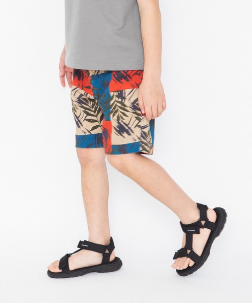 RADCHAP（ラッドチャップ）の「【爽パン】ボタニカル柄プリントハーフパンツ（その他パンツ・キッズ・レッド/ブルー・130cm/140cm/100cm/120cm/110cm/90cm/150cm）」の9枚目の写真