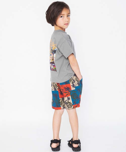 RADCHAP（ラッドチャップ）の「【爽パン】ボタニカル柄プリントハーフパンツ（その他パンツ・キッズ・レッド/ブルー・130cm/140cm/100cm/120cm/110cm/90cm/150cm）」の6枚目の写真