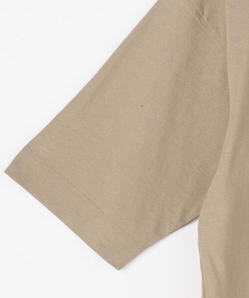 coen（コーエン）の「USAコットンリンガーTシャツ（Tシャツ/カットソー・メンズ・ベージュ/ブラック/ホワイト・X-LARGE/SMALL/MEDIUM/LARGE）」の20枚目の写真