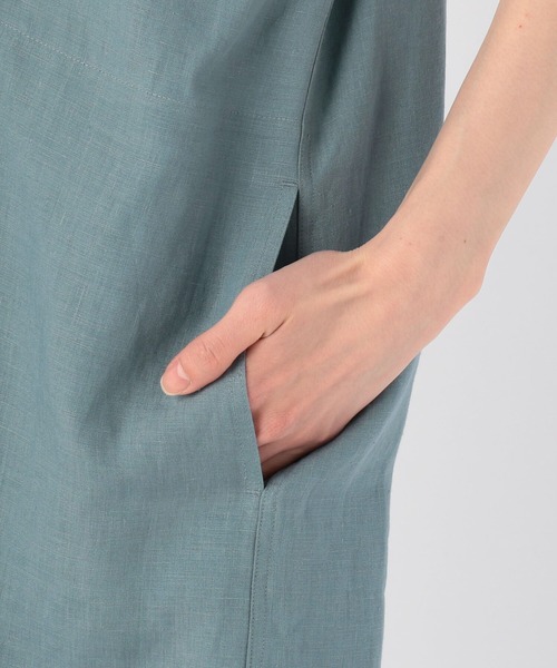 ルグラジック リネン スキッパー シャツ ワンピース LE GLAZIK（ルグラジック）の「◇【LE GLAZIK】リネンスキッパー