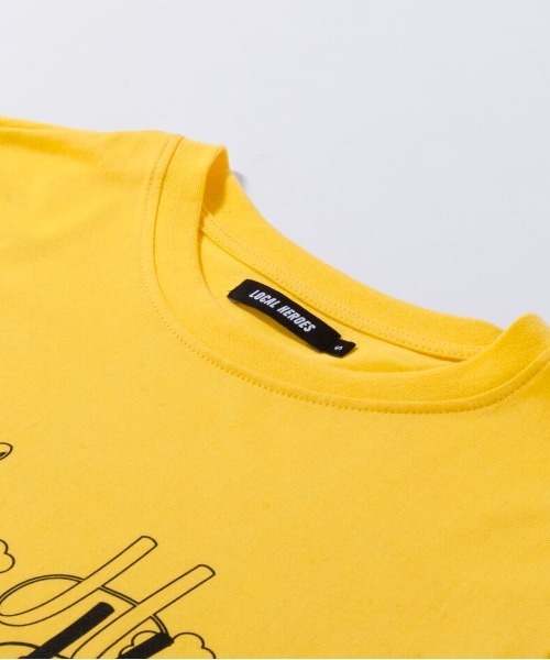LOCAL HEROES（ローカルヒーローズ）の「CLOVER TEE（Tシャツ/カットソー・レディース・イエロー・S/XS）」の6枚目の写真