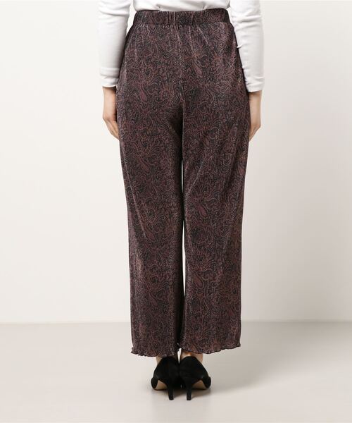 prose verse(プロズヴェール)の「柄アソートプリーツパンツ(その他パンツ・レディース・ブルー/ブラウン/オフホワイト・フリ-)」の5枚目の写真